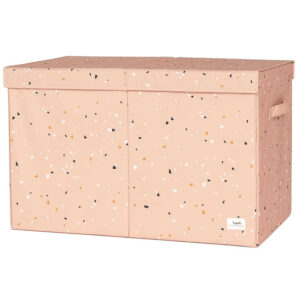 3 Sprouts Opbevaringskasse - 63 x 38 x 39 cm - Terrazzo/Ler